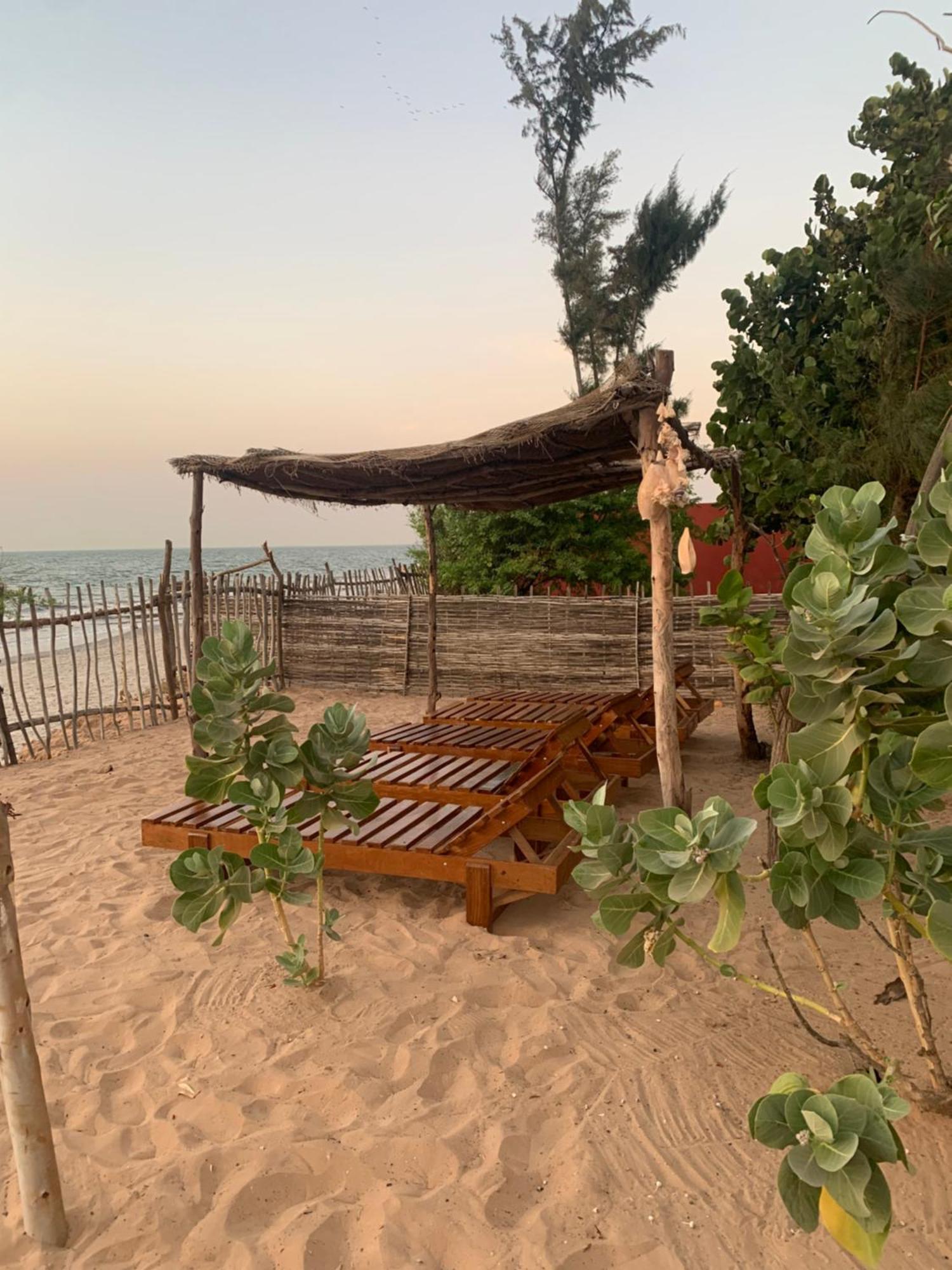 Case Beach Ngalou Sessene المظهر الخارجي الصورة